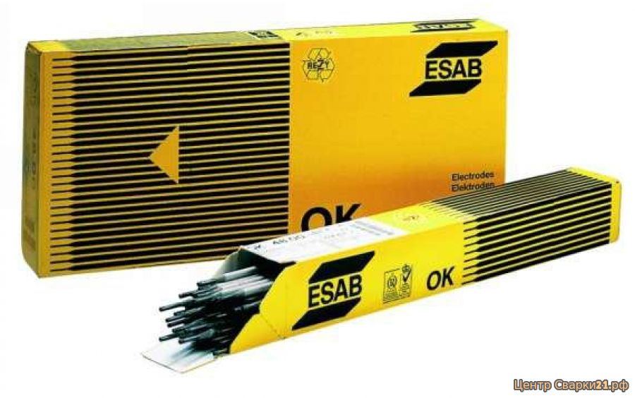 Сварочные электроды ESAB для сварки углеродистых и низколегированных сталей