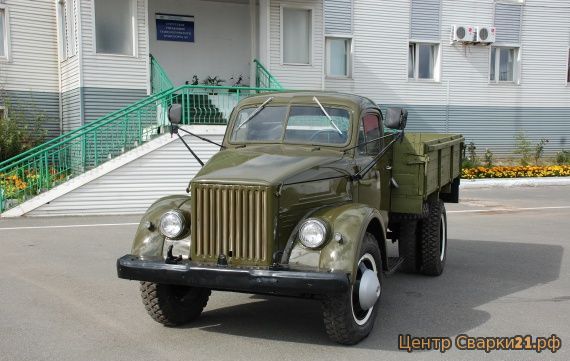 Сургутские нефтяники отреставрировали советский грузовик для музея ветеранов геологии